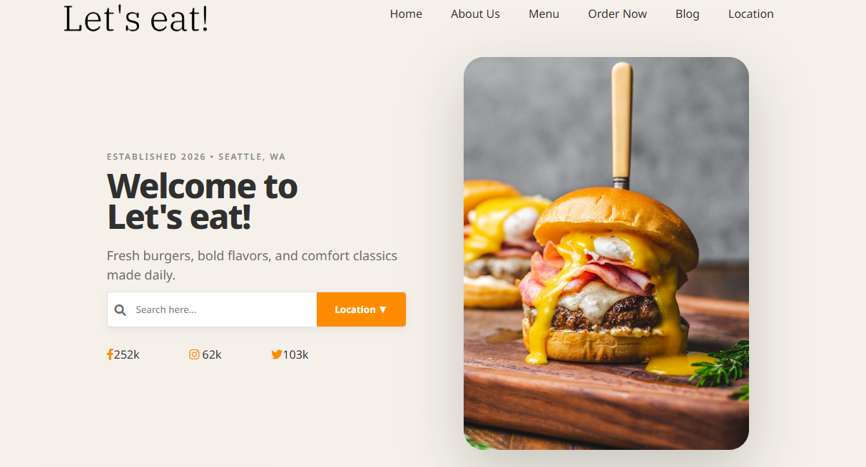 Resturant site
